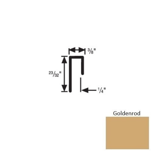 Flextones Goldenrod Vinyl Carpet Cove Cap