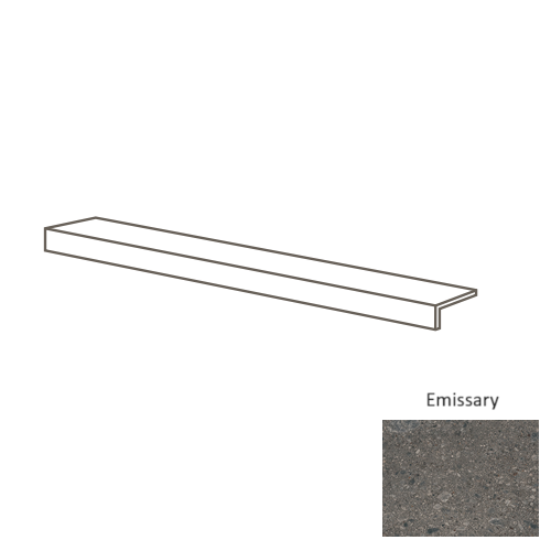 Assemble Emissary Porcelain Coping - Textured - 12" X 32"