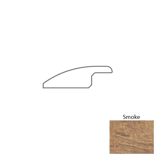 Smoke Hardwood Moulding / Trim - Overlap Reducer