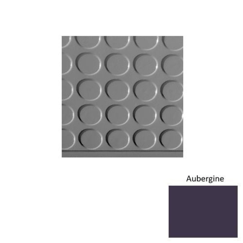 Roppe Solid Aubergine Textured Rubber Stair Tread