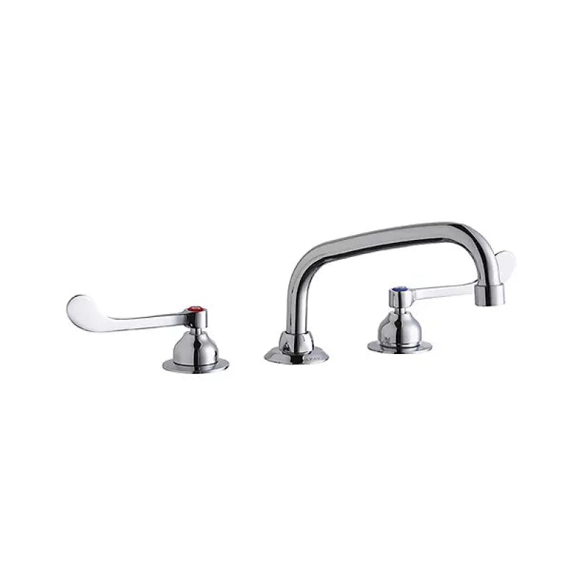 Lk800at08t6 Chrome Deck Mount Bathroom Faucet - Double Handle / Three Holes - Chrome