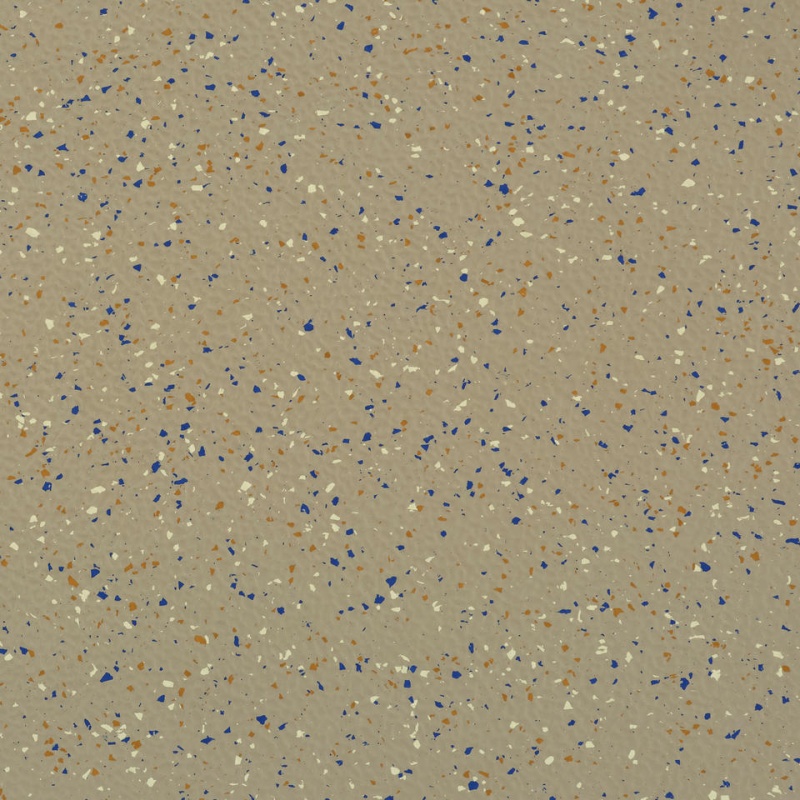 Johnsonite Octoberfest Eco Naturals Corktones Rubber Tile - Hammered - 24" X 24"