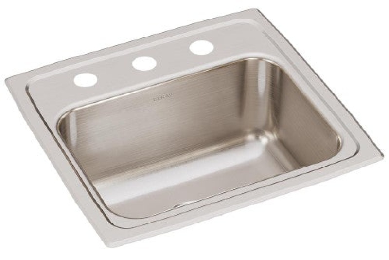 Lrq17163 Lustertone Classic Stainless Steel Drop-In Sink