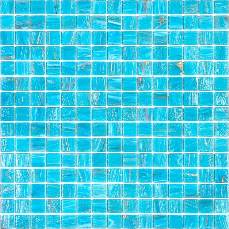 Alma Line Stella Stn530 2 Glass Mosaic 0.8" x 0.8" Glossy
