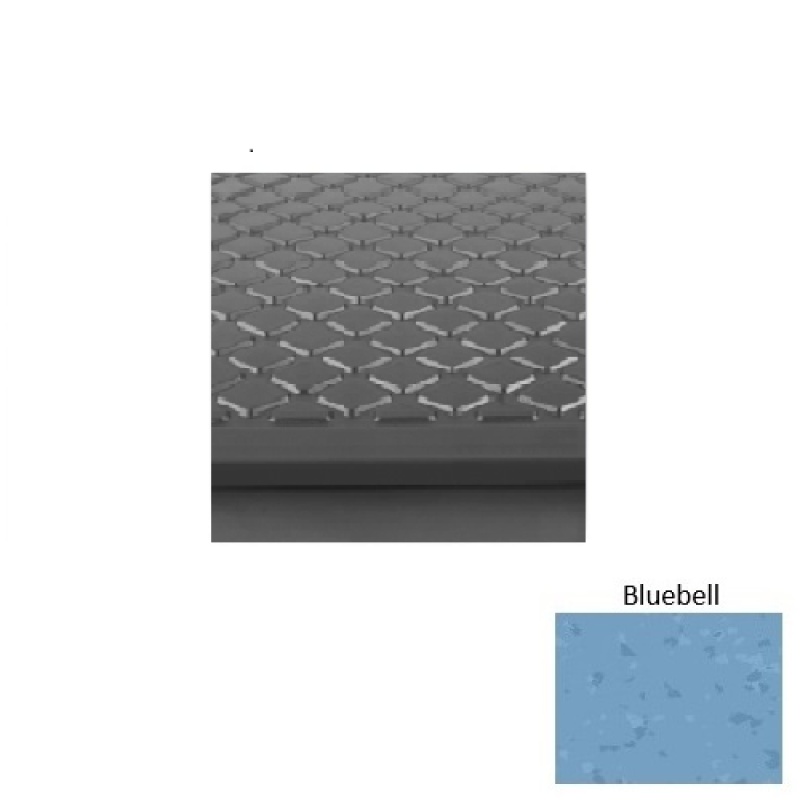 Symmetry 31 Bluebell Diamond Rubber (Rd) Stair Tread - Textured