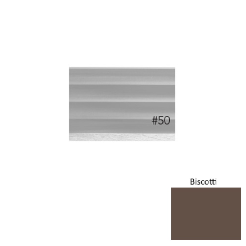 Pinnacle Plus #50 Impressions Biscotti Rubber Coil Wall Base - 4" X 60 Ft