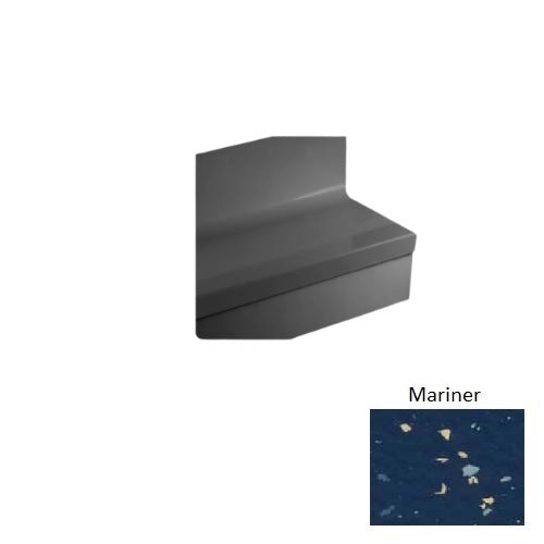 Johnsonite Mariner Bamboo Rubber Stair Tread with Riser