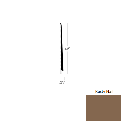 Johnsonite Rusty Nail Rubber Tightlock Carpet Base