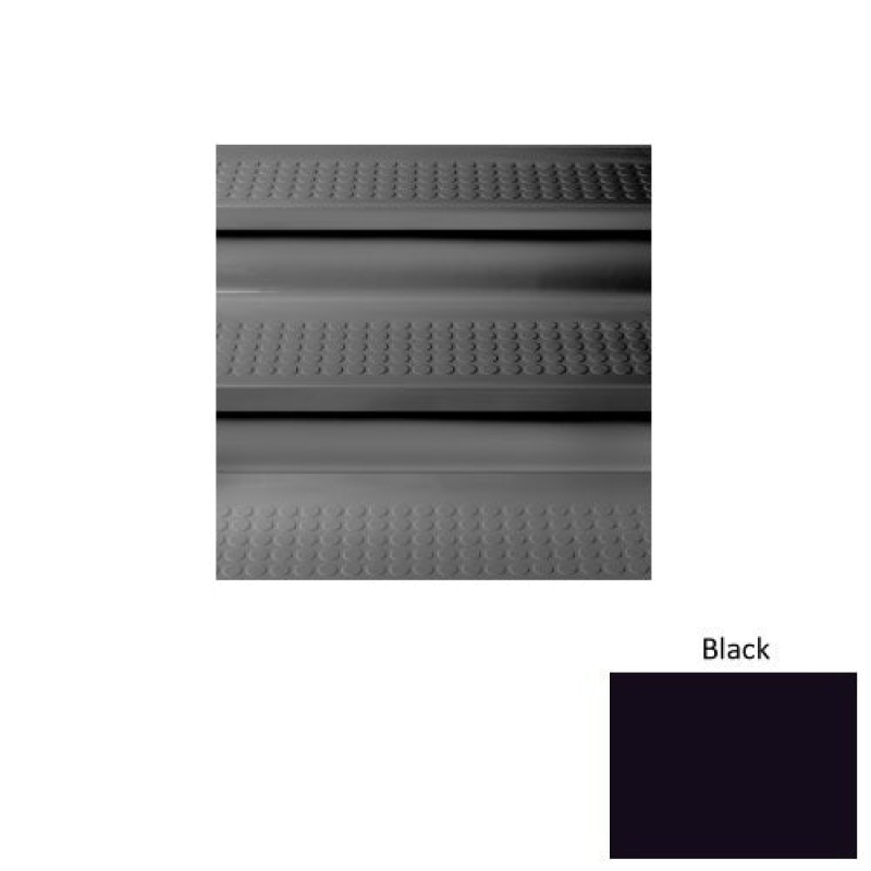 Solid 96 Black Vantage Stair Tread with Kevlar
