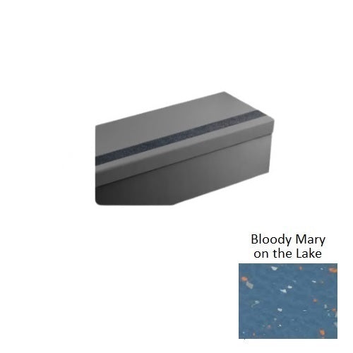 Angle Fit Speckled Stair Tread Without Riser