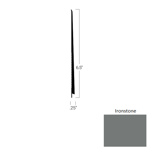 Johnsonite Ironstone Rubber Tightlock Carpet Base