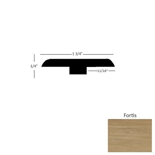 Inception 200Xxl Fortis Luxury Vinyl Moulding / Trim - 94" T Molding - Matte