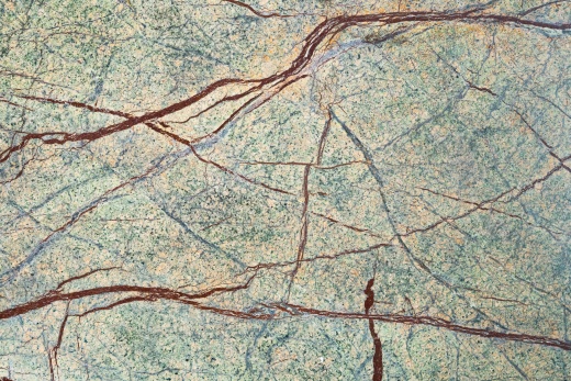 Full Tile Sample - Rain Forest Green Marble Tile - 12" X 12" X 3/8" Polished