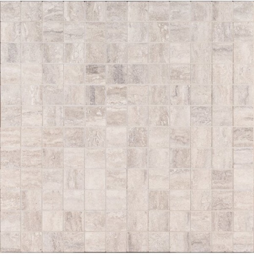 Veneto White Porcelain Mosaic - 2" X 2" - Matte, Per Pack: 8 Sqft