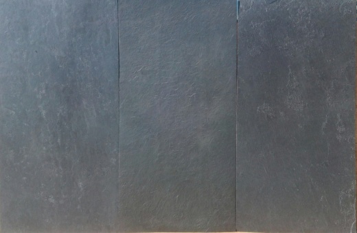 Black Slate Thin Veneer - Natural Cleft Face & Back