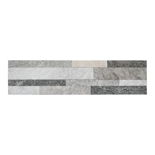 Reservoir Stoneriver Porcelain Tile - Matte - 6" X 24", Per Pack: 11 Sqft