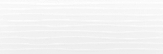 Blanco Brillo Wellen Deco Porcelain Tile - Glossy - 12" x 36"