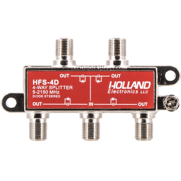 Buy Holland 4-Way Diode Steered Splitter Online | Wideband Operation up ...