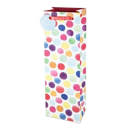 Watercolor Dot Wine Bag By Cakewalk™