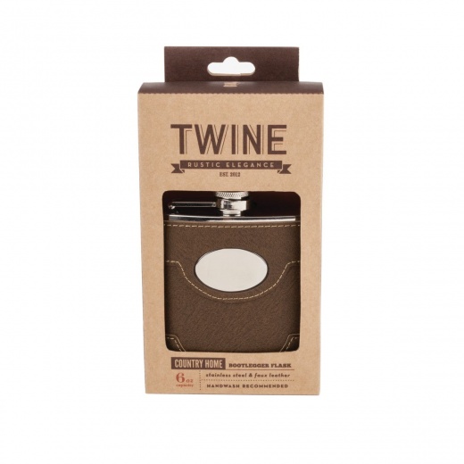 Bootlegger Flask by Twine