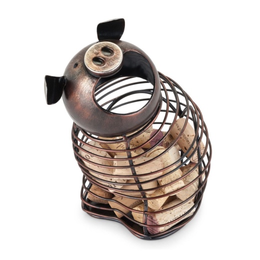 Oink Pig Cork Holder by True