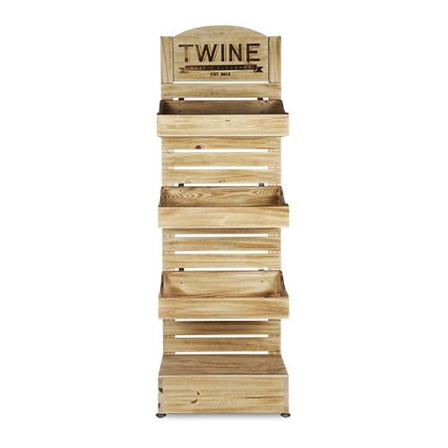 Wood Display Rack By Twine