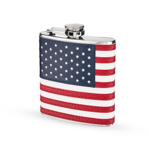 American Flag Flask By Foster & Rye