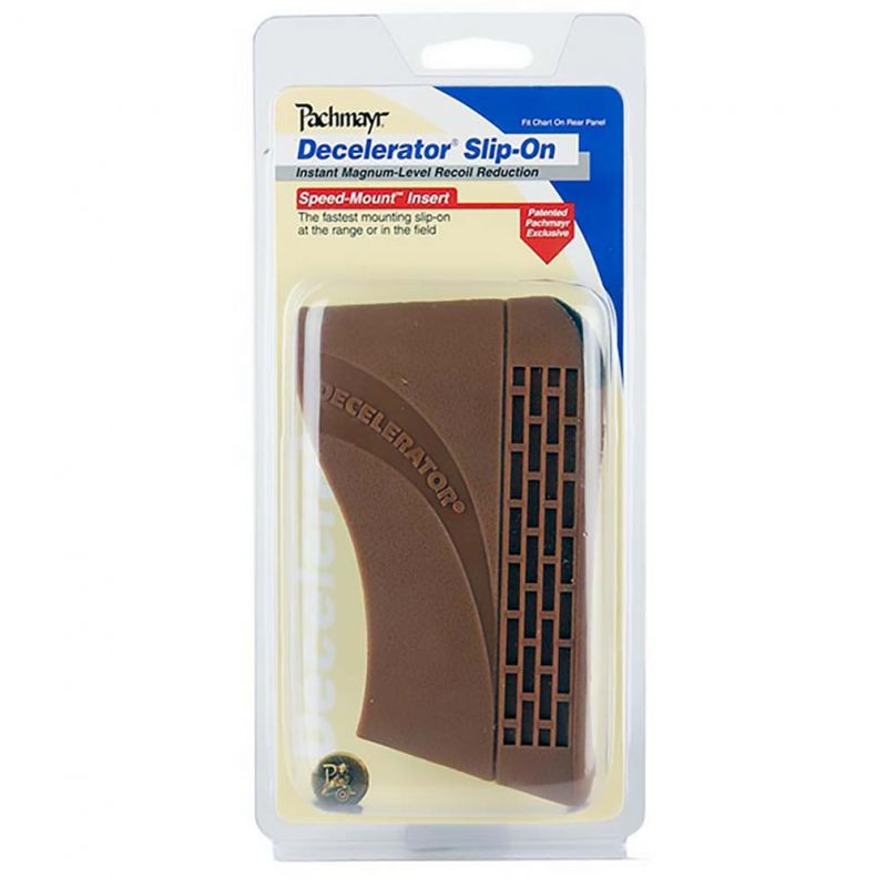 Pachmayr Decelerator Slip-On Pad Large – Brown