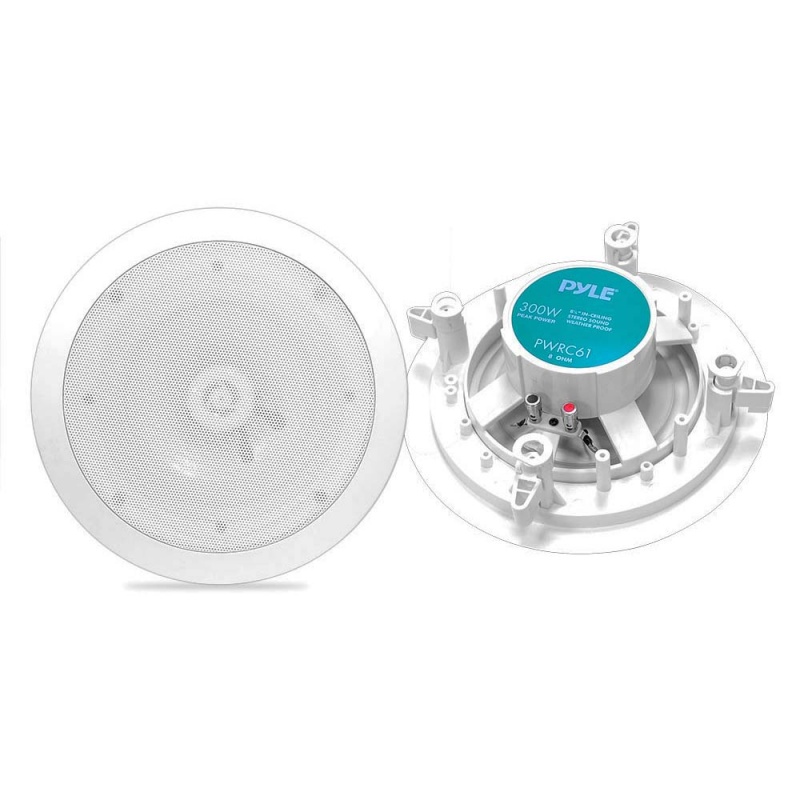 Pyle 6.5″ Indoor / Outdoor Ceiling Mount Speakers
