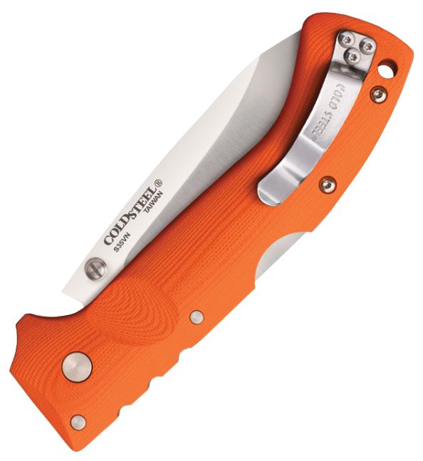 Cold Steel 3.5″ Folding Pocket Knife (Orange)