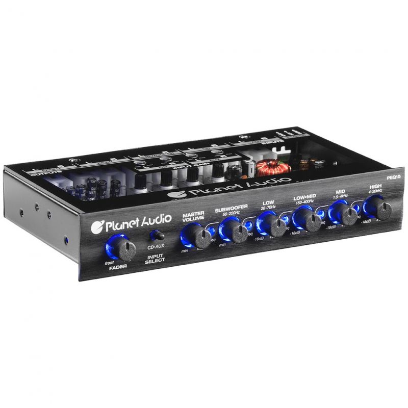 Audio 5 Band PreAmp Equalizer