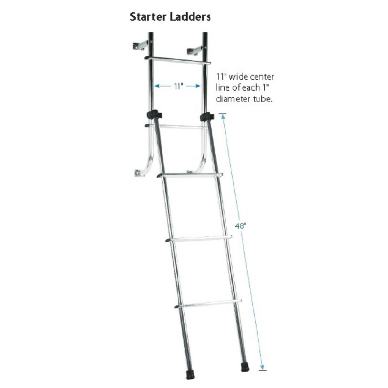 Stromberg 48″ Starter Ladder With Hardware