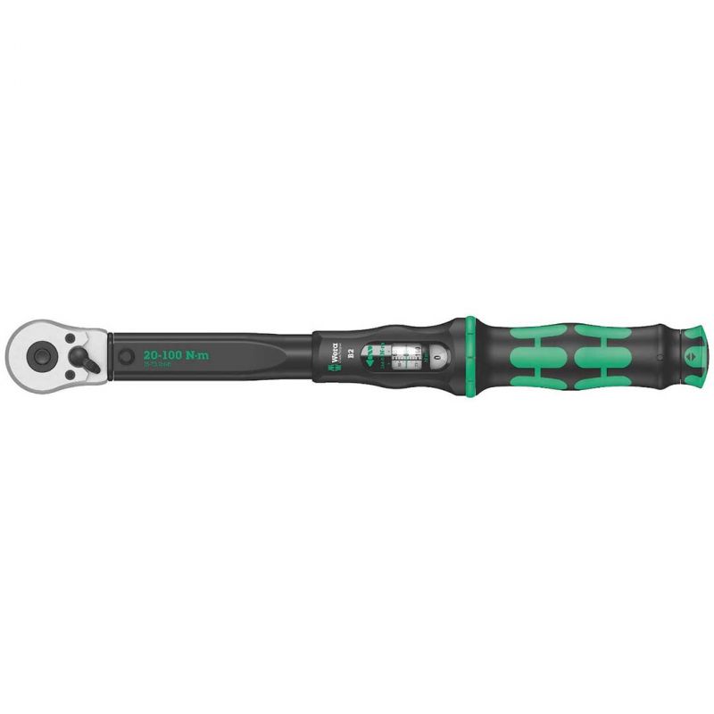 Wera 3/8″ Adjustable Torque Wrench With Reversible Ratchet, 20100 Nm