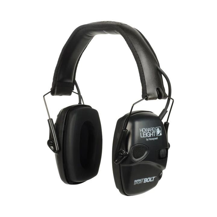 Howard Leight Impact Sport “Attack Time” Electronic Earmuff – Black