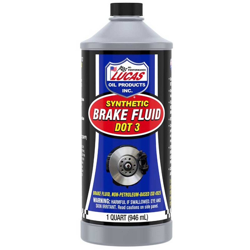 Buy Lucas Oil Dot 3 Brake Fluid Online - 1 Quart