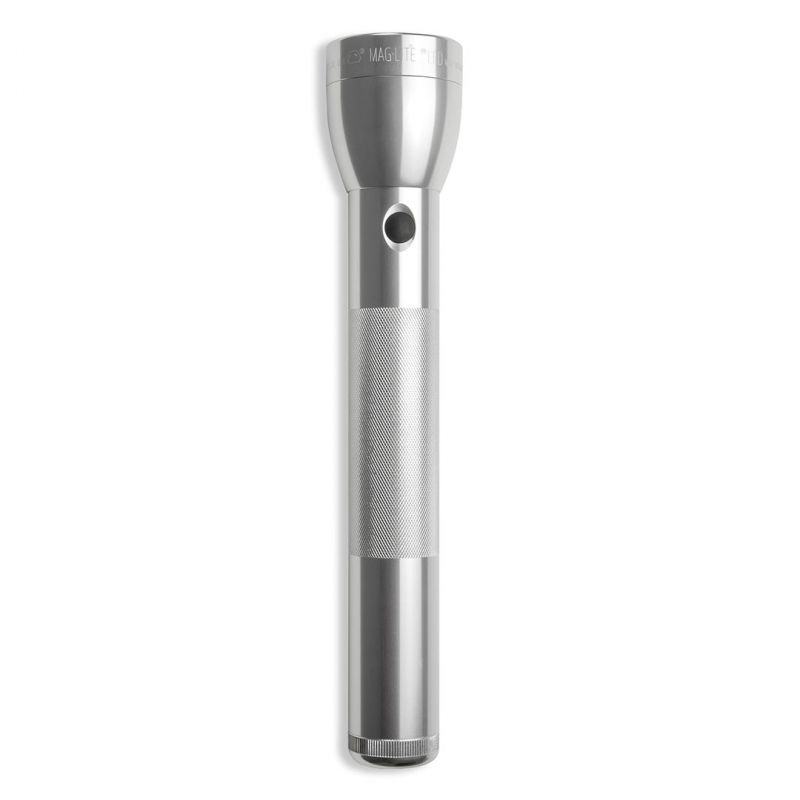 Maglite Led 3-Cell D Flashlight, Silver