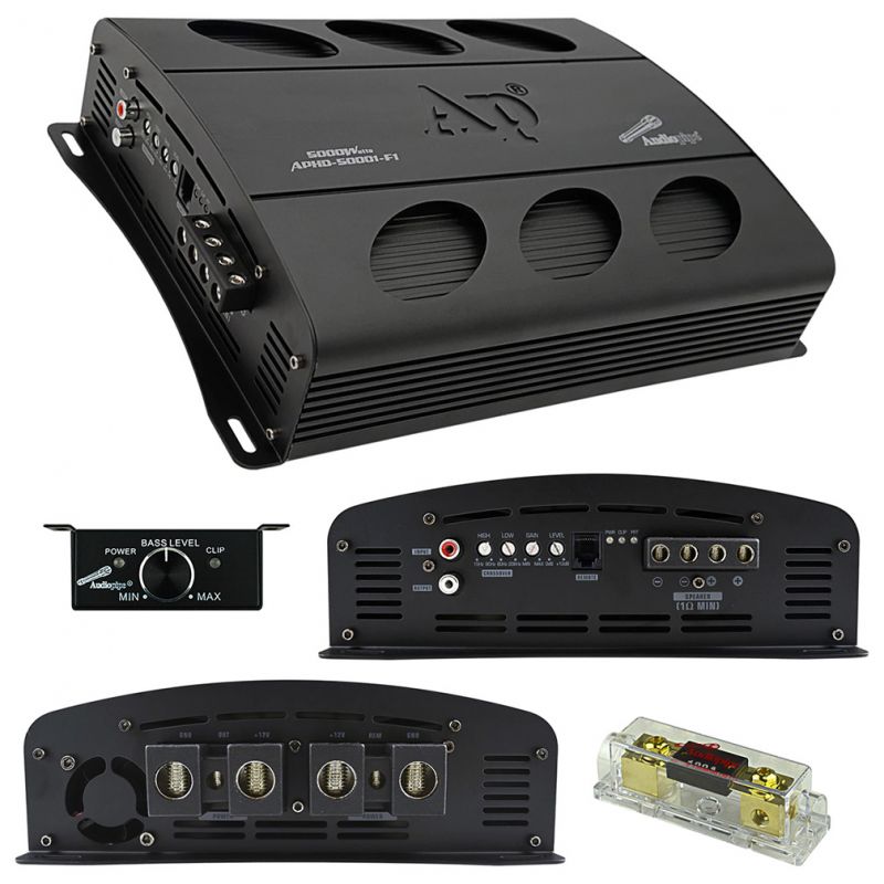 Buy Audiopipe Monoblock Amplifier, 5000 Watts Online Class D Full