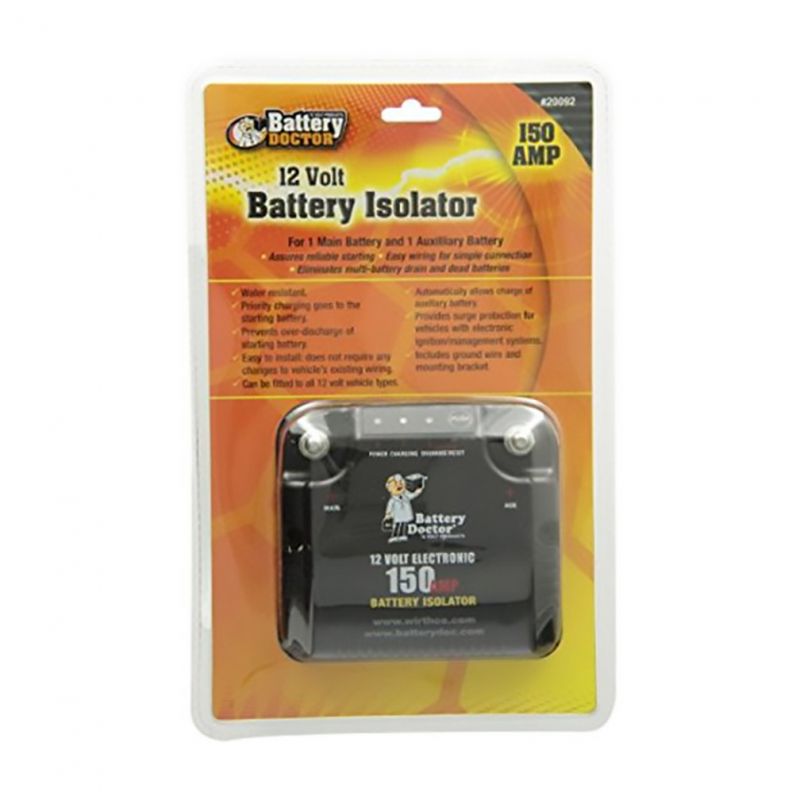 Battery Doctor 125 Amp/150 Amp Battery Isolator