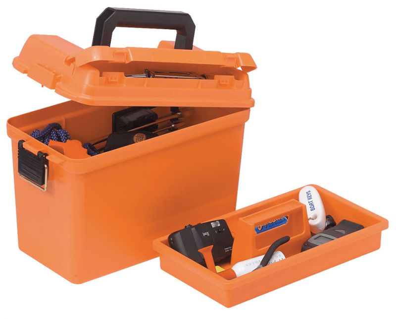 Plano Emergency Supply Box With Large – Orange