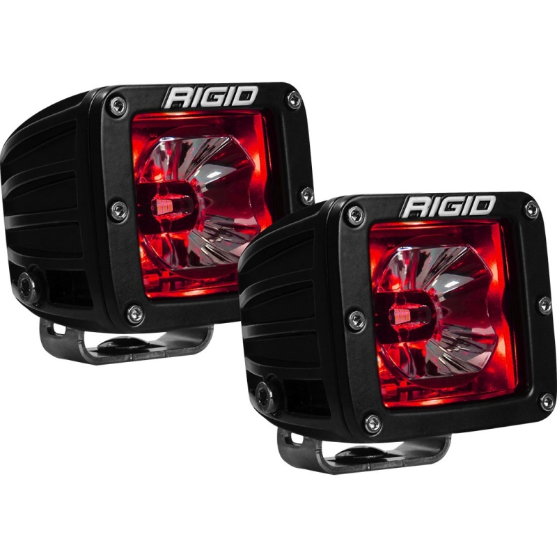 Rigid Industries 3″ X 3″ Radiance Pod Light – Red