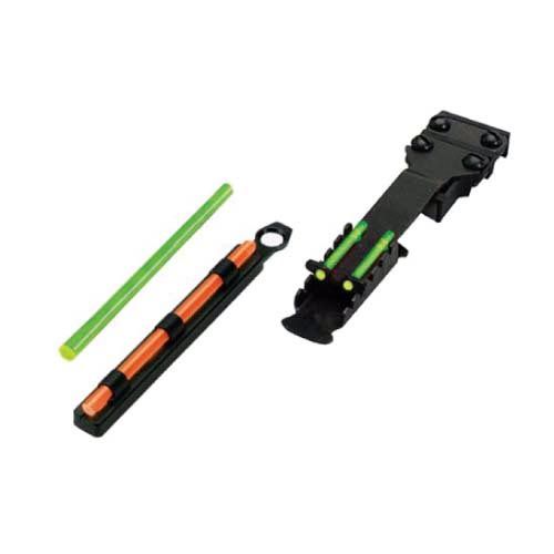Hiviz Tombuster Ii Fiber Optic Sight – Ribbed Shotguns From 1/4″ – 3/8″ With Removable Bead