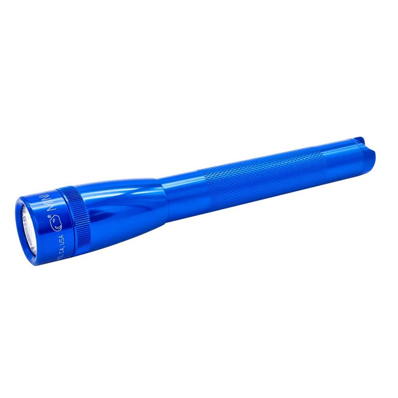 Maglite Xenon 2-Cell Aa Flashlight With Holster, Blue