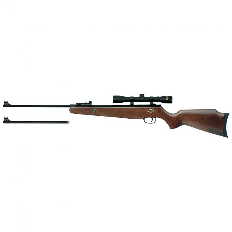 Beeman Grizzly X2 .177/.22 Dual Caliber Gas Piston Powered Pellet Air Rifle With 4X32mm Scope
