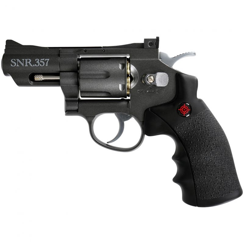 Crosman “Snub Nose Revolver” All Metal .177Cal Co2 Powered Bb/Pellet Revolver