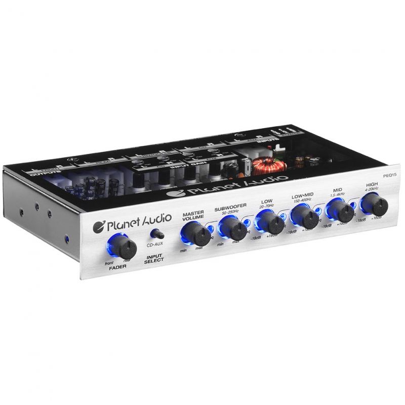 Audio 5 Band PreAmp Equalizer