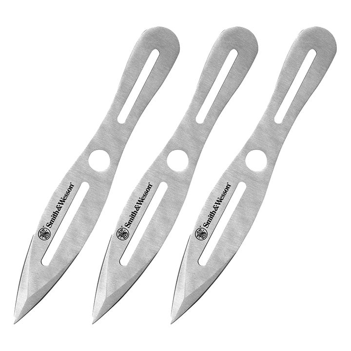 Smith & Wesson 10″ Bullseye Throwing Knives – Set Of 3