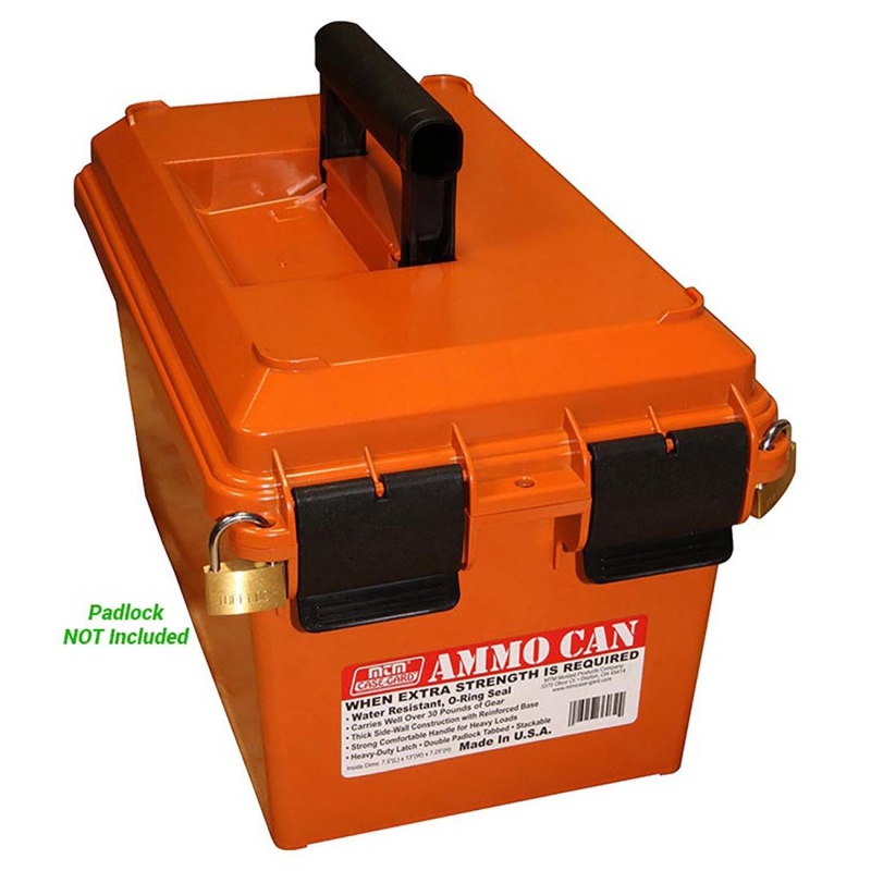 Mtm Ammo Can For Bulk Ammo – Orange