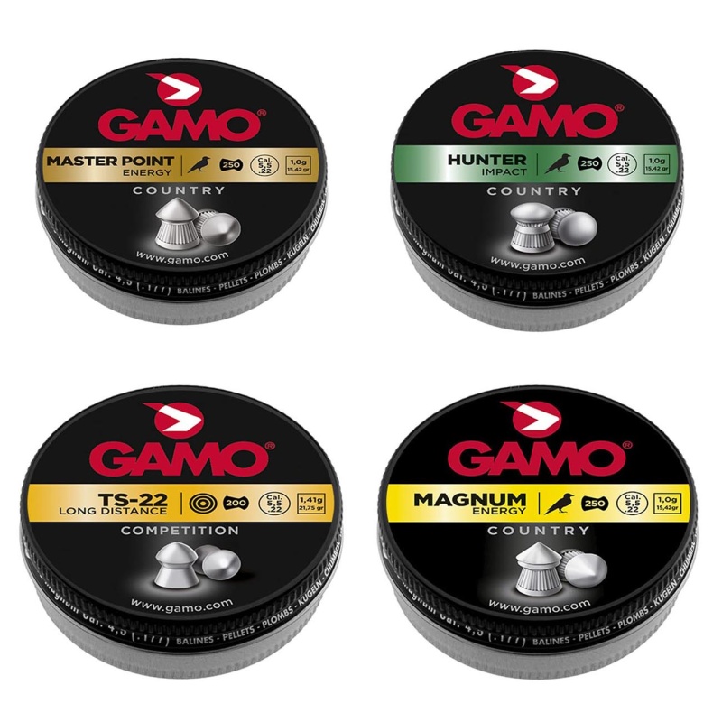 Gamo .22Cal Assorted Pellet Combo Pack (950 Count)