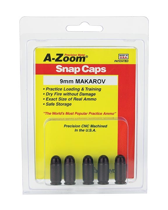 A-Zoom 9Mm Makarov Snap Cap (5 Pack)