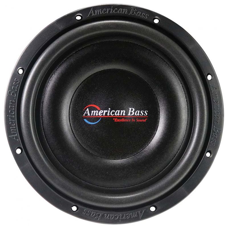 American Bass 10″ Shallow Woofer, 300W Rms/600W Max, Dual 4 Ohm Voice Coils